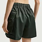 Nike Sportswear Women's Loose Mid-Rise Satin Cargo Shorts