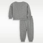 Nike Baby (12–24M) Essential Fleece 2-Piece Crew Set