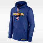Colombia National Baseball Team 2026 World Baseball Classic Authentic Collection Men's Nike Therma Pullover Hoodie