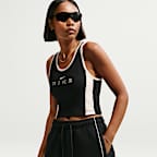 Lediga fleeceshorts Nike Sportswear med medelhög midja 7,5 cm för kvinnor