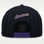 Gorra Nike de la MLB ajustable con estructura A-Frame para hombre Arizona Diamondbacks Cooperstown Rise