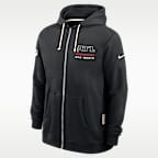 Atlanta Falcons Utility Player Sideline Men's Nike Dri-FIT NFL Full-Zip Hoodie