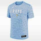 Camiseta Nike Dri-FIT de la MLB para hombre Tampa Bay Rays Authentic Collection