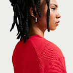 Nike Sportswear Chill Waffle Women's Oversized Long-Sleeve Henley Top