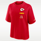 Kansas City Chiefs Primetime Premium Essential Boxy Women's Nike NFL T-Shirt