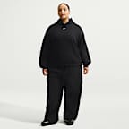 Nike Studio Fleece Medium Weight Women's Oversized Pullover Hoodie