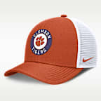 Clemson Primetime Rise Men's Nike Dri-FIT College Trucker Adjustable Hat