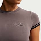 Haut court à col ras-du-cou NikeSKIMS Stretch Knit pour femme