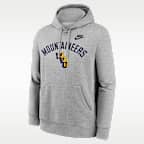 Sudadera con gorro sin cierre universitaria Nike para hombre West Virginia Legacy Arch Club