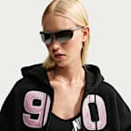 Nike Studio Fleece Medium Weight  Women's Oversized Cropped Full-Zip Sweatshirt