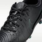 Nike Jr. Tiempo Legend 10 Academy lav-profil fotballsko til flere underlag til små og store barn