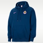 Sudadera con gorro sin cierre de futbol de French Terry Nike Club para hombre Chivas