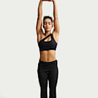 Pants Dri-FIT de tiro medio con falda en capas para mujer Nike Zenvy