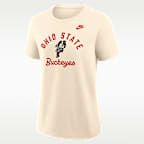 Ohio State Legacy Team Name Women's Nike College T-Shirt