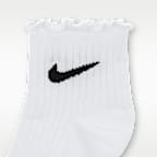 Calcetines al tobillo con ribete ondulado para niños (6 pares) Nike