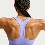 Bra deportivo de media sujeción sin almohadilla para mujer Nike Swoosh