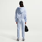 Nike Sportswear Phoenix Fleece Cropped oversized Henley-hoodie voor dames