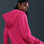 Sudadera con gorro de cierre completo para mujer Nike Sportswear Club Fleece