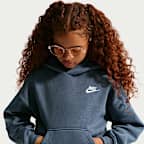 Sudadera con gorro oversized para niños talla grande Nike Sportswear Club Fleece