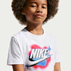 Playera para niños talla grande Nike Sportswear