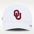 Oklahoma Sideline Practice Men's Jordan Brand Dri-FIT College Hat
