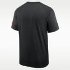Playera universitaria Nike Dri-FIT para hombre Georgia Premium Performance