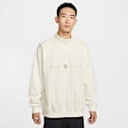 나이키 페어웨이 프레쉬 남성 써마 핏 오버사이즈 하프집 골프 탑