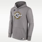 Brooklyn Dodgers Authentic Collection 2026 Jackie Robinson Day Men's Nike Therma MLB Pullover Hoodie