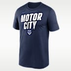 Detroit Tigers City Connect Team Phrase Script Men's Nike Dri-FIT MLB T-Shirt