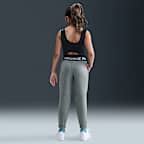Joggers Dri-FIT para niña talla grande Nike Pro Fleece