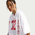 Nike Sportswear  Women's Oversized Short-Sleeve Graphic Jersey