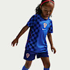 Croatia 2026 Younger Kids' Nike Football Replica 3-Piece Kit