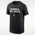Playera universitaria Nike Dri-FIT para hombre Georgia Courtside Basketball