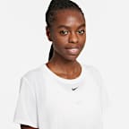 Top corto de manga corta y ajuste estándar para mujer Nike Dri-FIT One