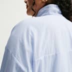 Chamarra ligera de ripstop oversized para mujer (talla grande) Nike Sportswear 
