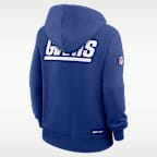 New York Giants Sideline Women's Nike Dri-FIT NFL Pullover Hoodie