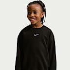 Nike Sportswear Little Kids' Studio Fleece Oversized Crew