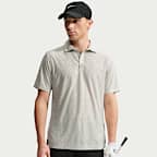 Męska koszulka polo do golfa z mikronadrukiem Nike Tailored Performance