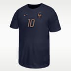 Kylian Mbappé FFF Big Kids' Nike Soccer T-Shirt