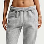 Nike Studio Fleece Heavyweight Plush Women's Oversized High-Rise Pants