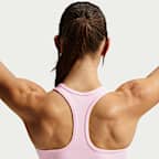 Brassière de sport rembourrée à maintien normal Nike Swoosh pour Femme
