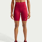 Nike One Women's High-Waisted 8" Biker Shorts with Pockets