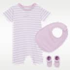 Nike ベビー スリーピース ロンパー アンド テリー セット