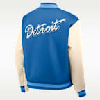 Detroit Lions Rewind Legacy Men's Nike NFL Full-Snap Bomber Jacket