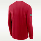 San Francisco 49ers Team Issue Men's Nike Dri-FIT NFL Long-Sleeve T-Shirt