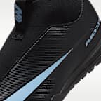 Nike Jr. Mercurial Superfly 10 Academy Younger/Older Kids' Turf High-Top Football Shoes