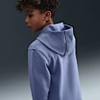 Sudadera con gorro sin cierre para niños talla grande Nike Sportswear Club Fleece