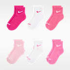 Calcetines al tobillo para niños talla pequeña (6 pares) Nike Dri-FIT Performance Basics