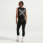 나이키 스위프트 버터플라이 여성 드라이 핏 민소매 러닝 티셔츠