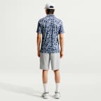 Nike Par Men's Dri-FIT Tartan Camo Print Golf Polo